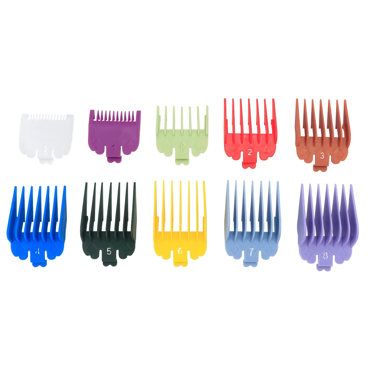 10-Piece Universal Hair Clipper Guard Comb Replacement Set