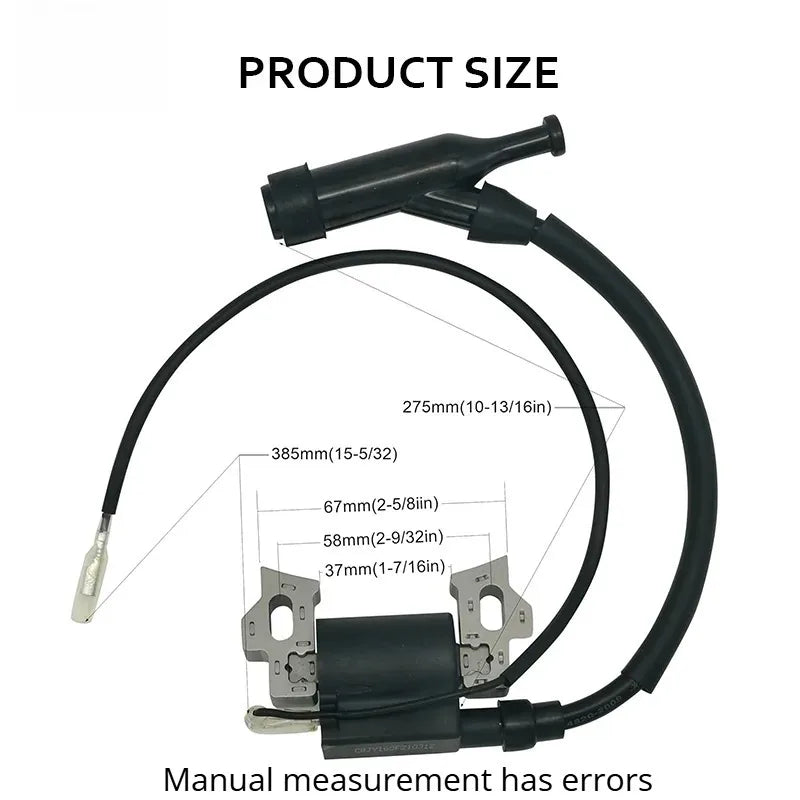 Ignition Coil for Honda GX110 GX120 GX140 GX160 GX200 Engine