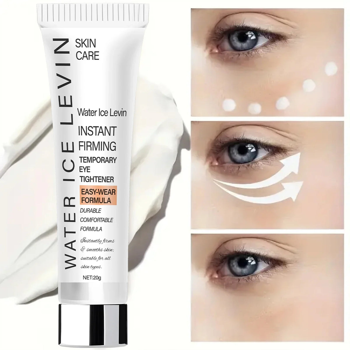 Levin Firming Eye Cream – Hyaluronic Acid & Retinol | 20g