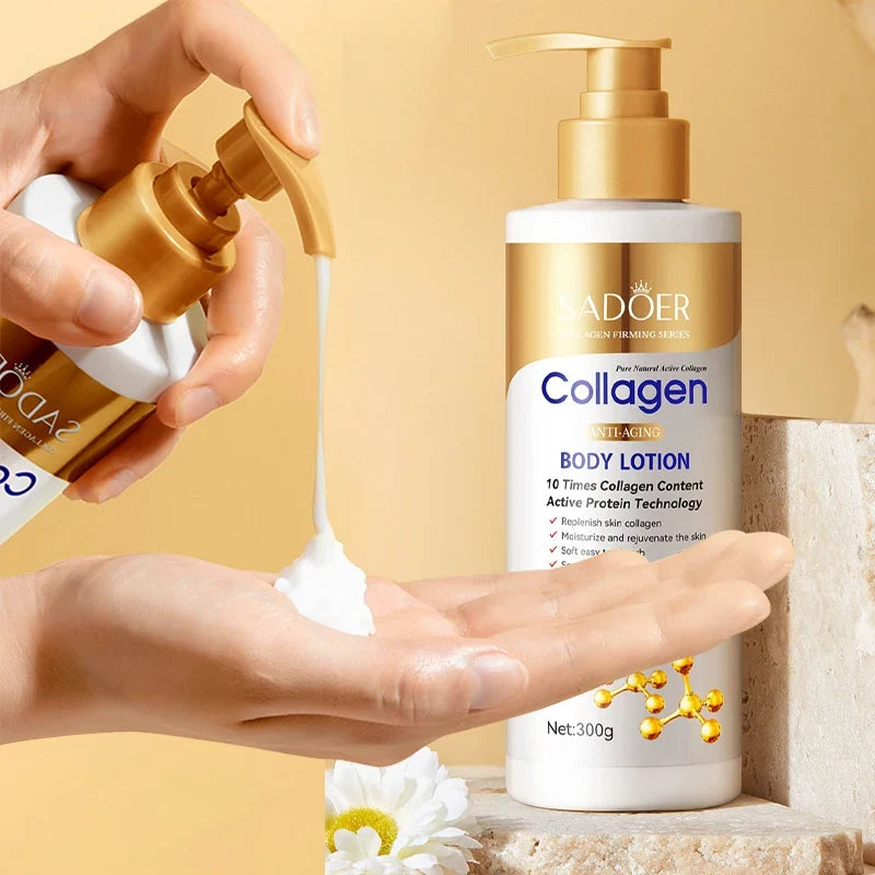 Collagen Body Lotion – Firming, Hydrating Anti-Aging Cream 300g