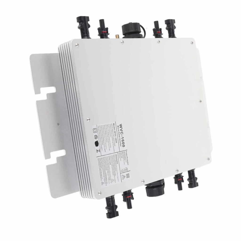 1600W Solar Grid Tie Inverter 120V 230V IP65 Waterproof Aluminum