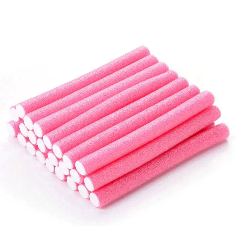 10-Piece Foam Hair Rollers – No-Heat Sponge Curlers for All Hair