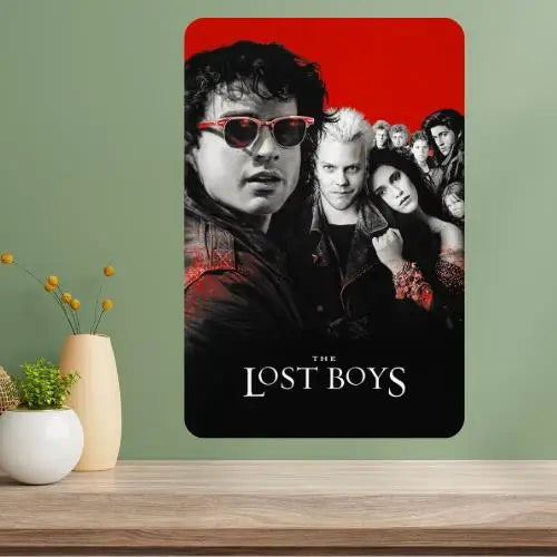 The Lost Boys Metal Movie Poster Sign – Retro Wall Décor