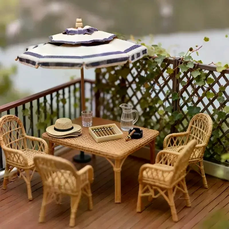 Pretend Play Miniature Cigar Ashtray 1 12 Scale Dollhouse Cigarette
