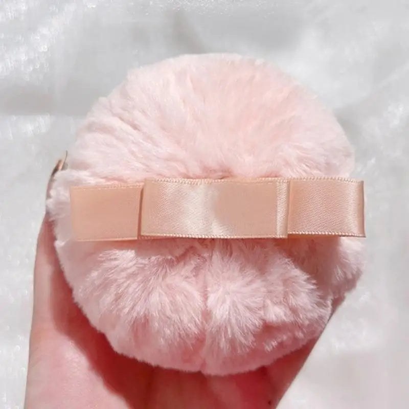 Fluffy Highlighter Powder Puff Ball – Face & Body Glow