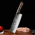 Forged Full Tang Nakiri Cleaver – Stainless Steel Chef Knife