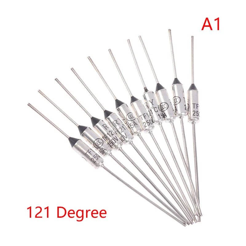 TF Thermal Fuse RY 15A 250VTemperature 121C 125C 128C 130C 135C 140C