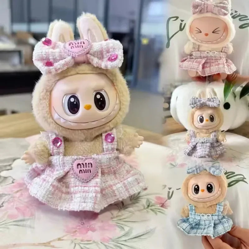 Mini Plush Doll's Clothes Outfit Accessories Korea Kpop Exo Labubu