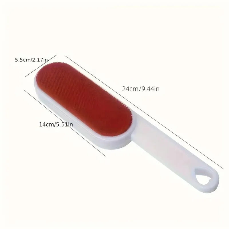 Self-Cleaning Pet Hair Remover Brush – 2-Sided Lint Roller