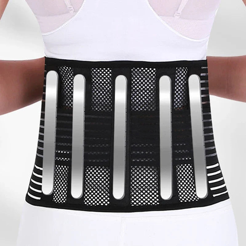 Breathable Lumbar Support Belt with 5 Stays | Men & Women
