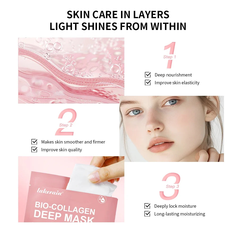 Bio-Collagen Overnight Hydrogel Face Mask | Deep Hydration