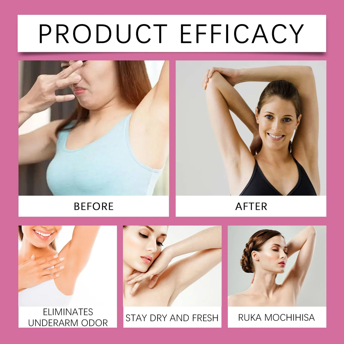 OceAura Honey Peach Underarm Comfort Stick – Unisex 40g