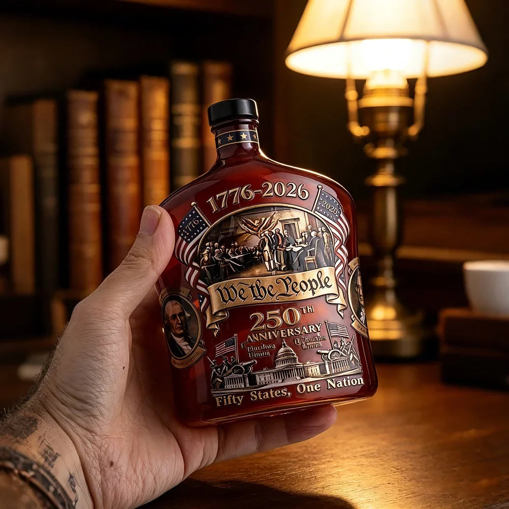 250th Anniversary Glass Decanter | 1776–2026 Collectible