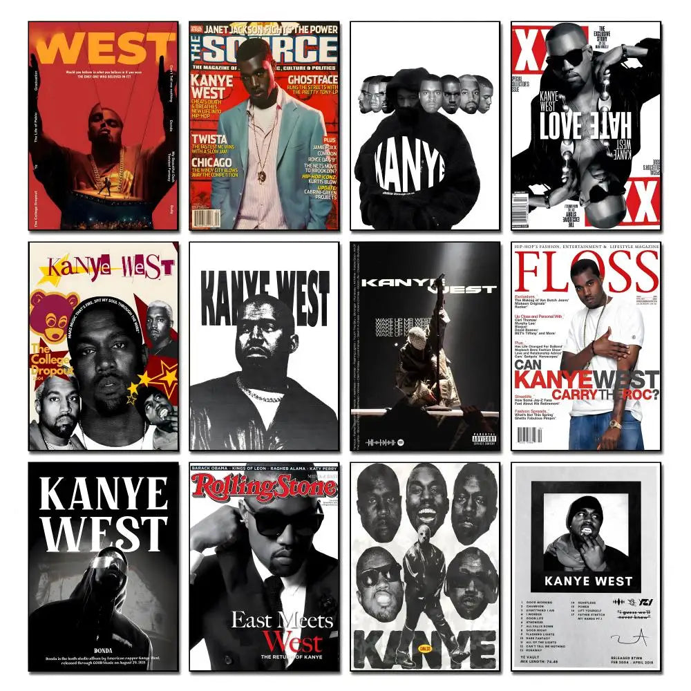 Hip-Hop Rapper HD Wall Poster – Aesthetic Home Decor Art