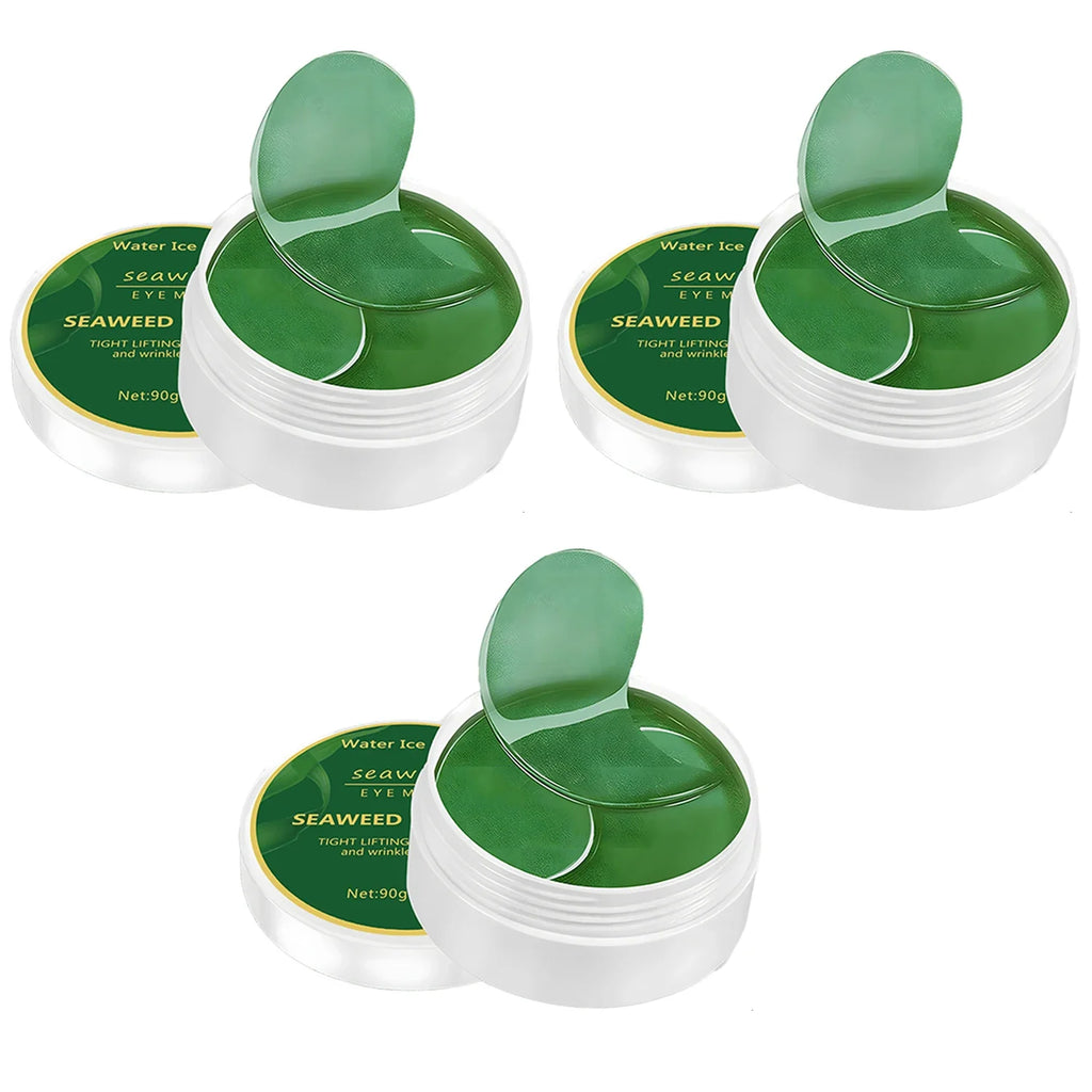 60pc Seaweed Hyaluronic Acid Collagen Eye Mask Patches