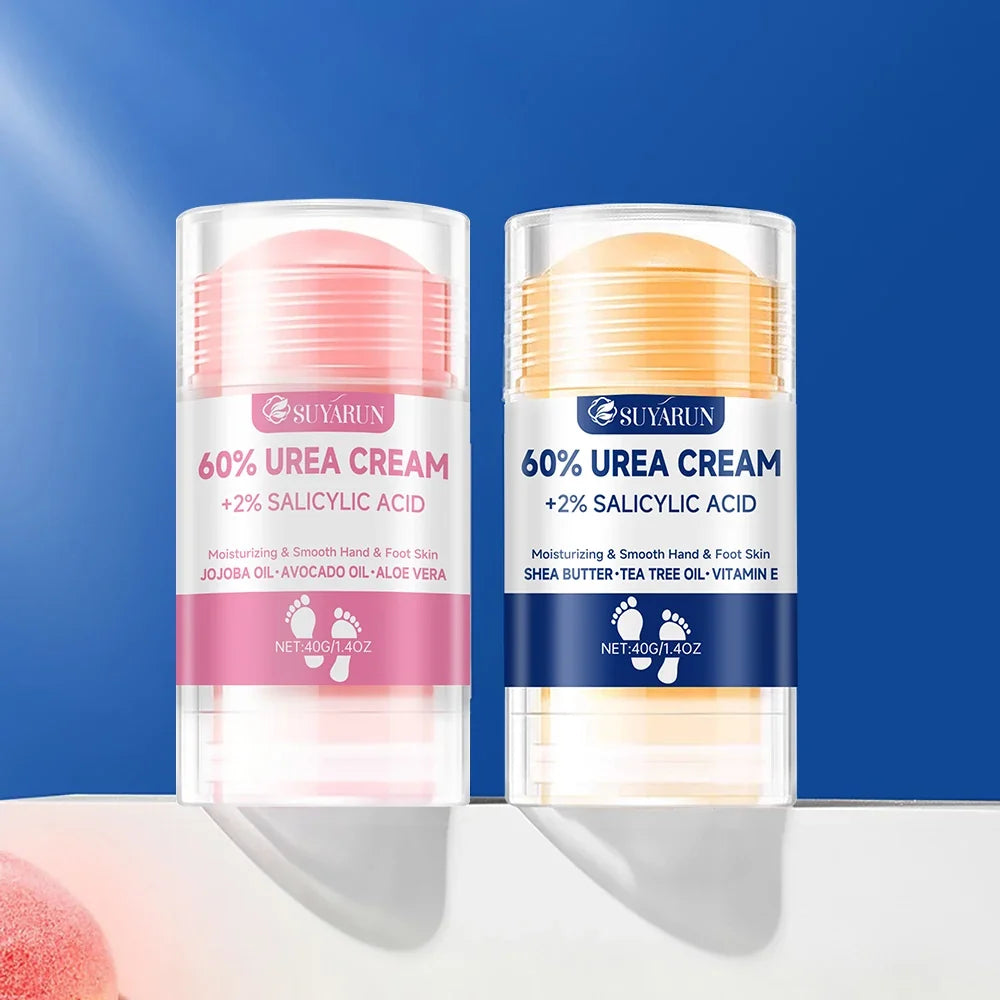 60% Urea Foot Cream Stick – Cracked Heel Repair & Deep Hydration, 40g