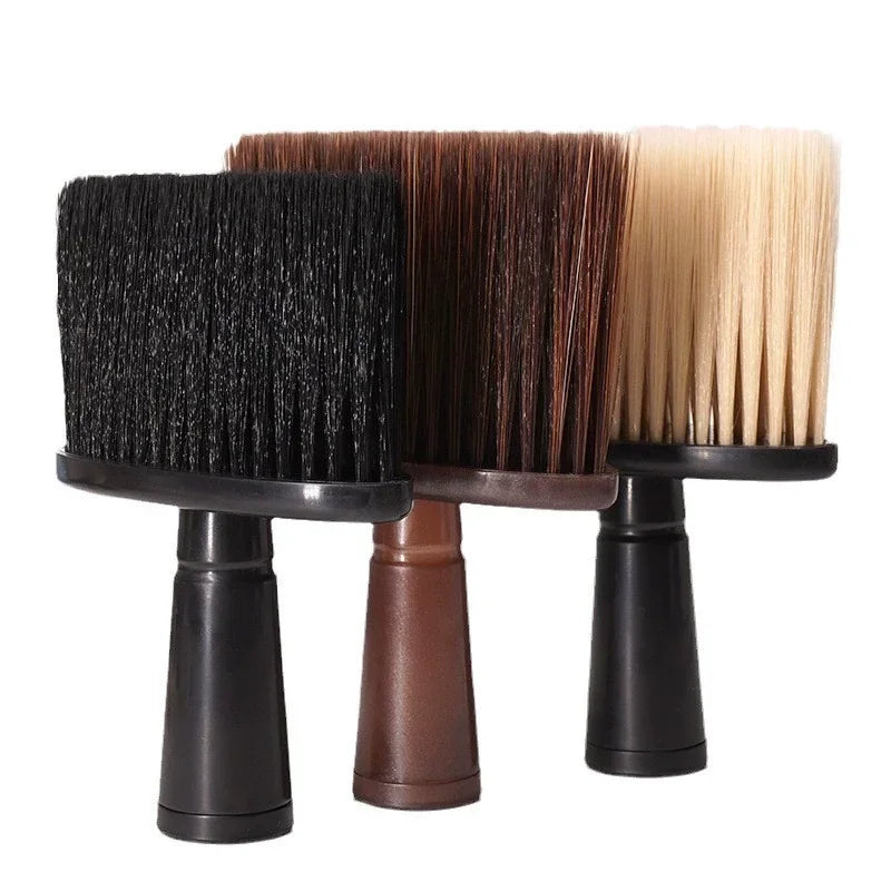 Professional Barber Neck Face Duster Brush | Salon Hair Styling Tool