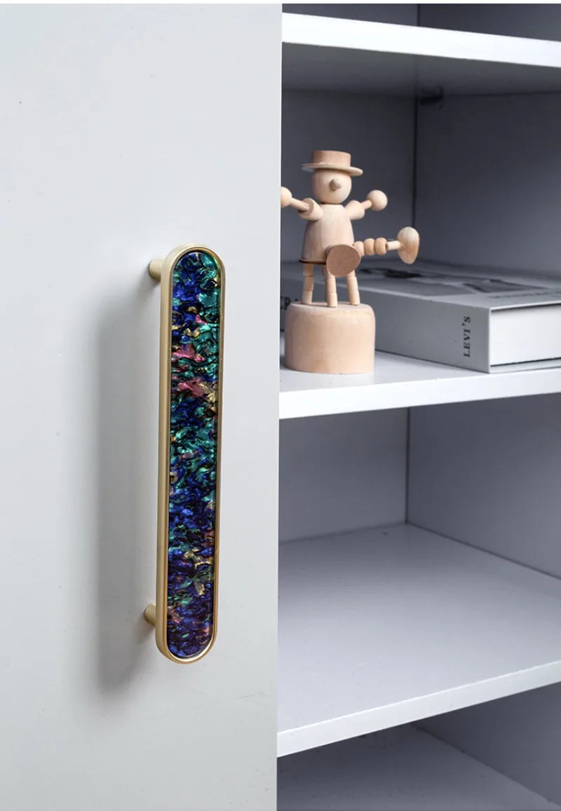 Zinc Alloy Cabinet Drawer Knob – Modern Shell Handle