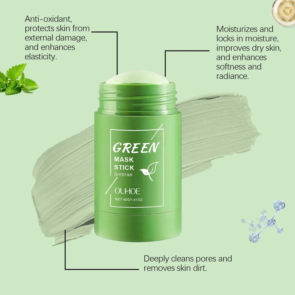 Green Tea Cleansing Stick Mask – Deep Pore Cleanser 40g