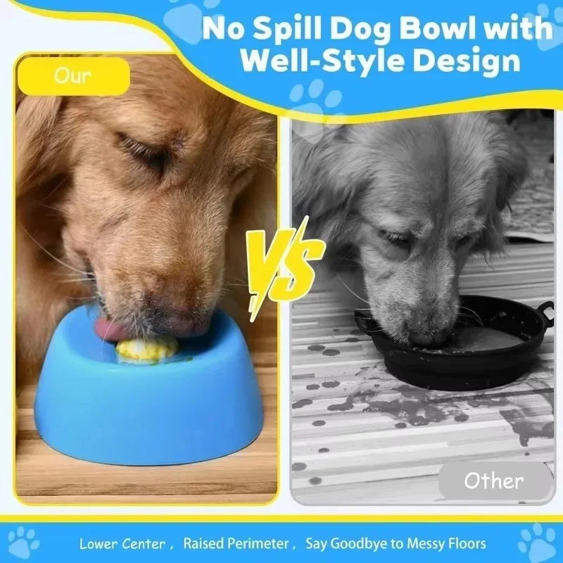 Slow Feeder Lick Bowl for Dogs & Cats – Anti-Choking Pet Bowl