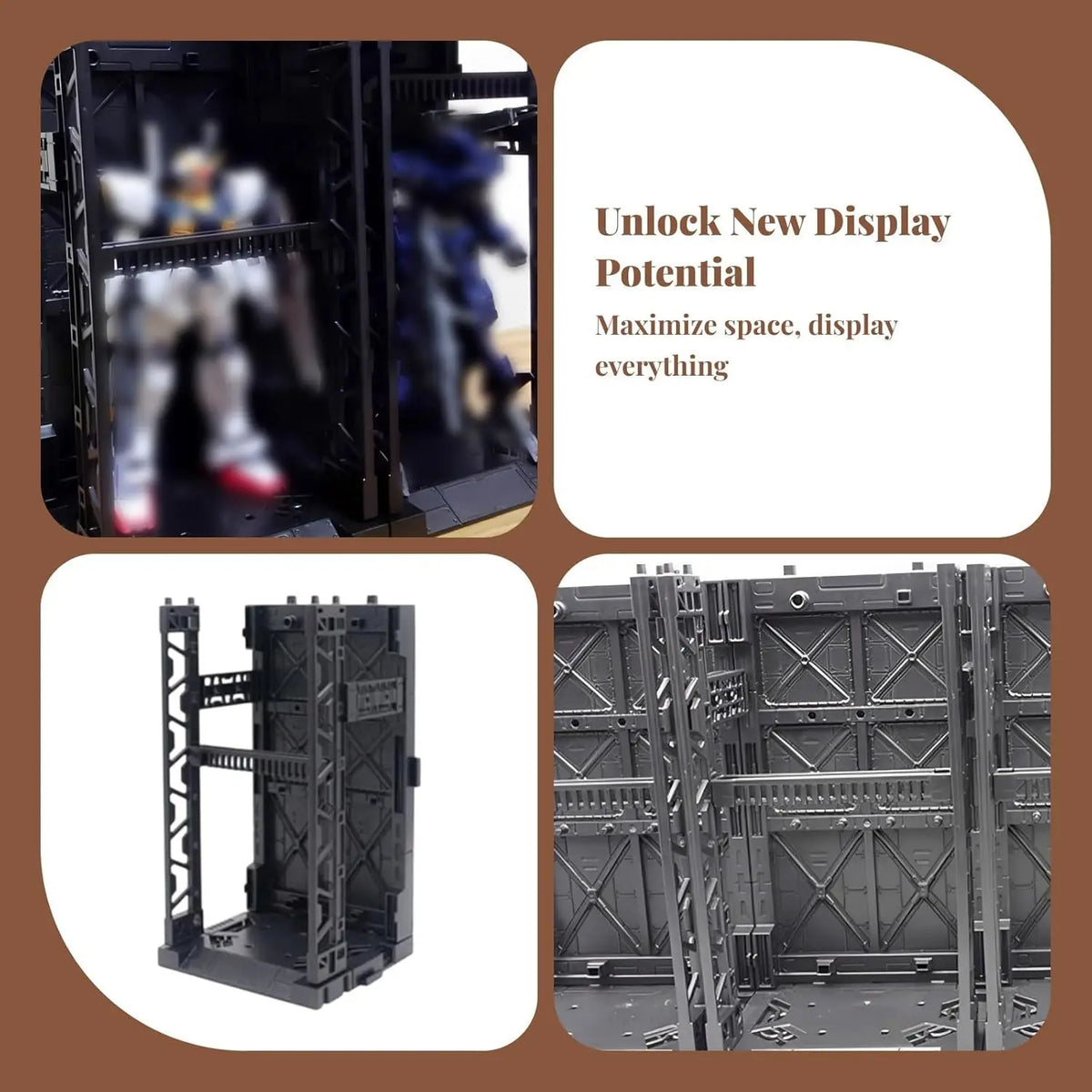 Interlocking Display Base Universal RG Organizer Character Doll Box