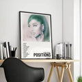 Ariana Grande Album Cover Canvas Poster | Music Wall Art