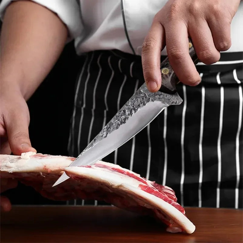 InLeung Handmade Stainless Steel Boning & Cleaver Chef Knife