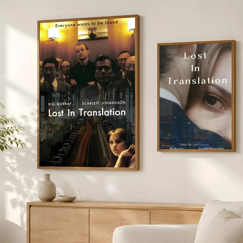 Lost in Translation Movie Poster – Self-Stick HD PVC Wall Art