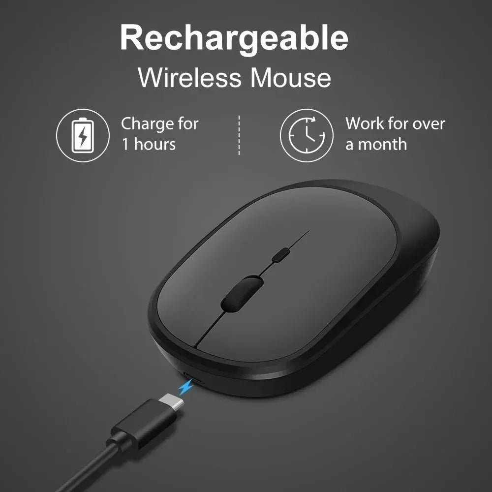 2 4Gh Wireless Gaming Mouse Dual Modes Bluetooth Ultra-low Power