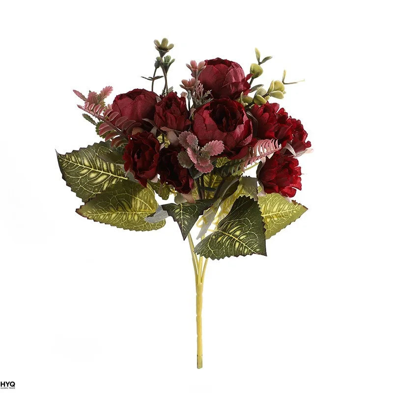 Fleurs Artificielles Pivoine Ronghua D Coration Maison Mariage