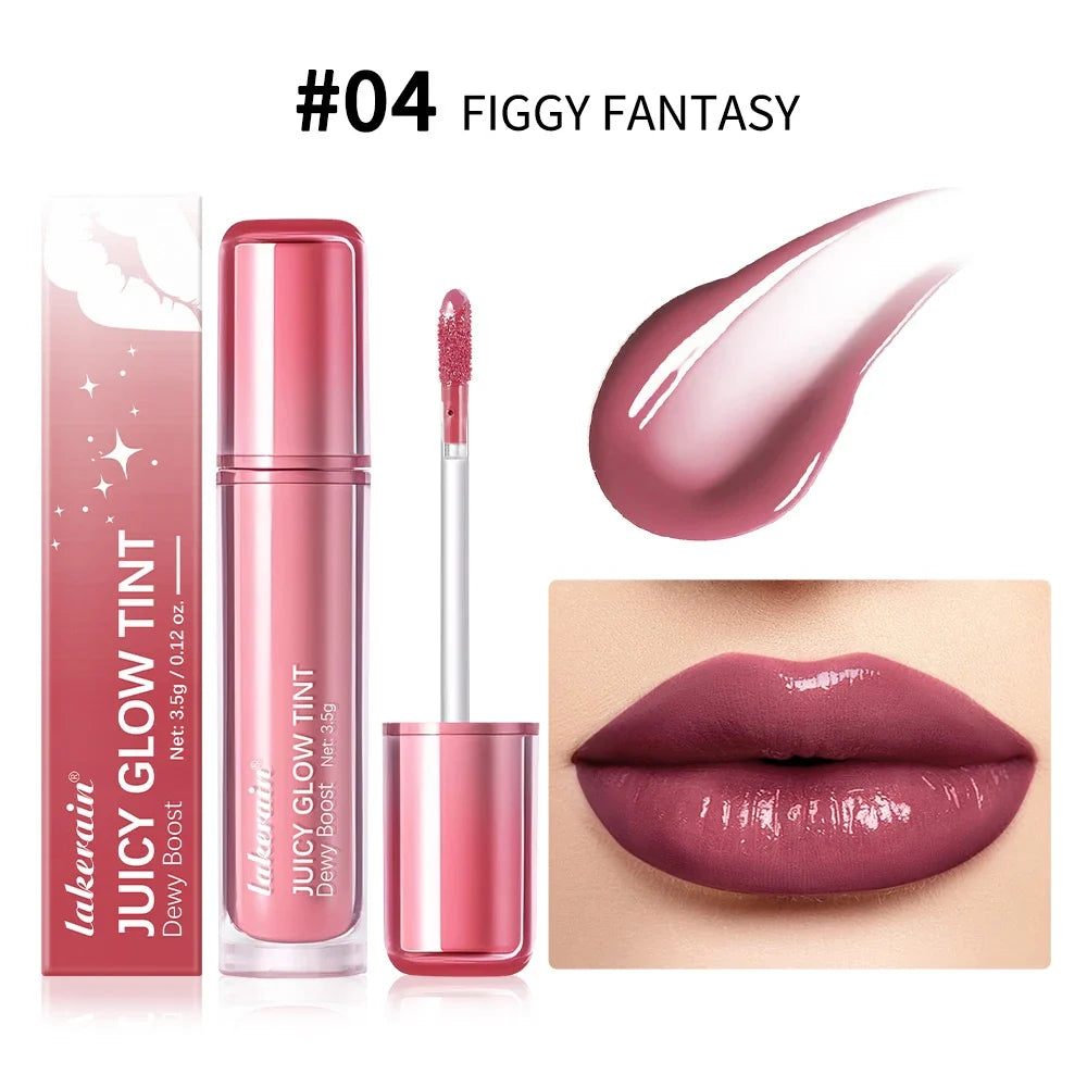Juicy Glow Tint Lip Gloss – Mirror Shine & 12H Color Lock