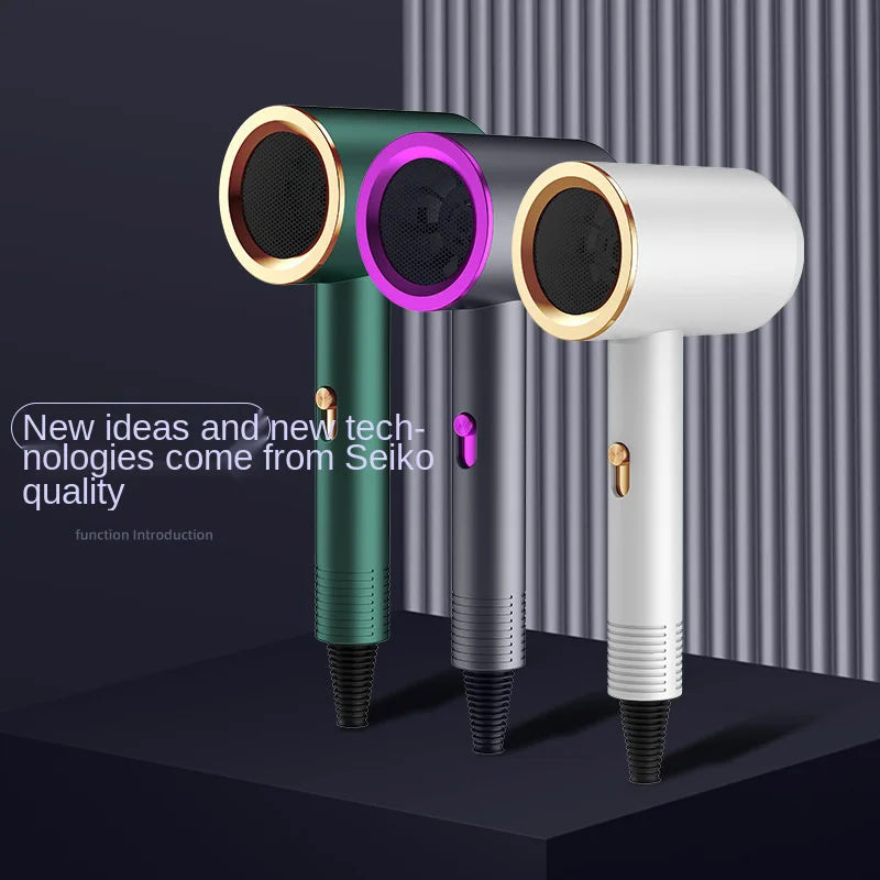 URGGU Portable Negative Ion Hair Dryer – Low Noise, Fast Dry