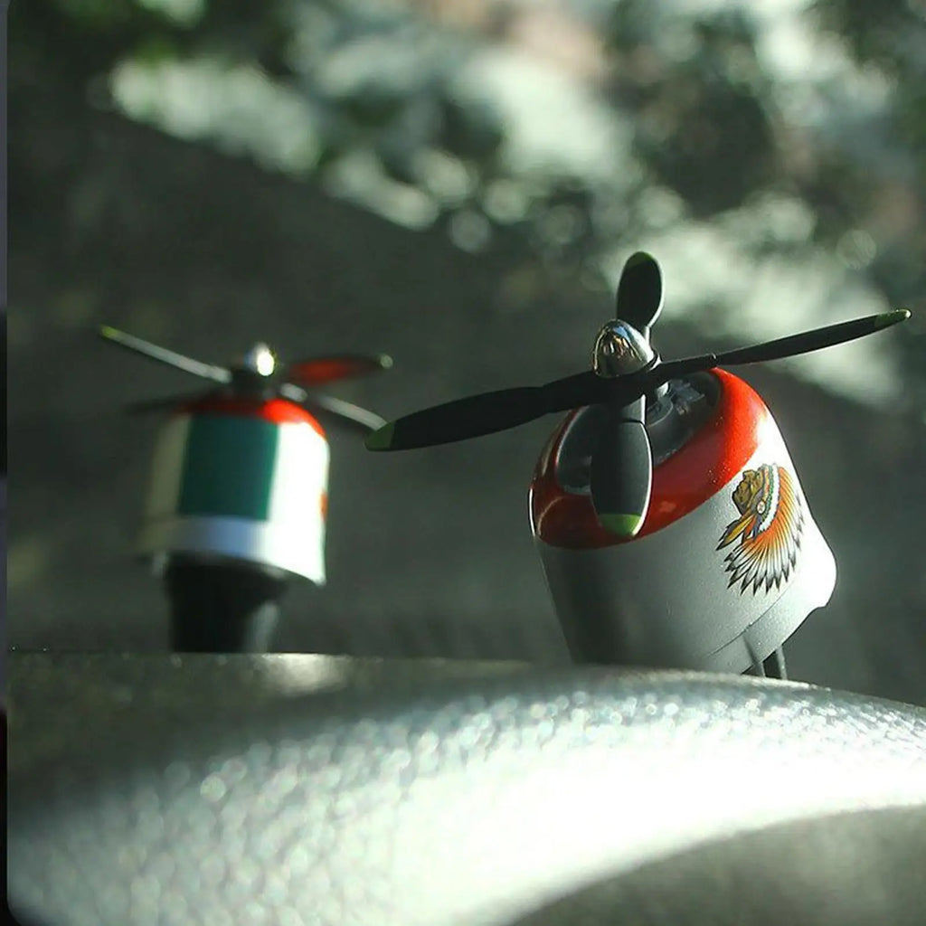 Rotating Airplane Car Vent Air Freshener | Long-Lasting Scent