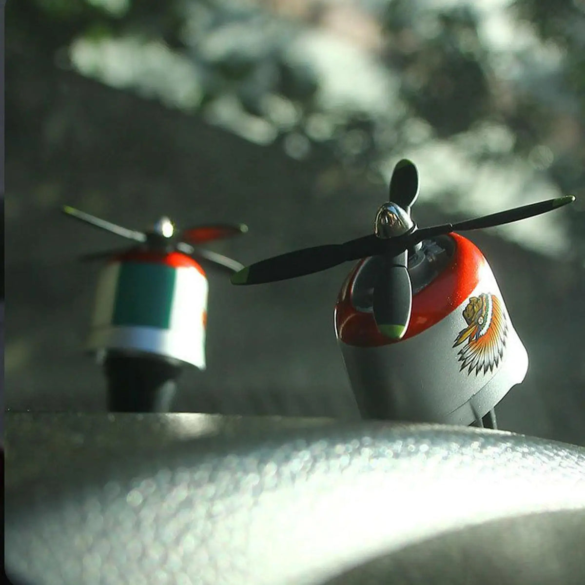 Rotating Airplane Car Vent Air Freshener | Long-Lasting Scent