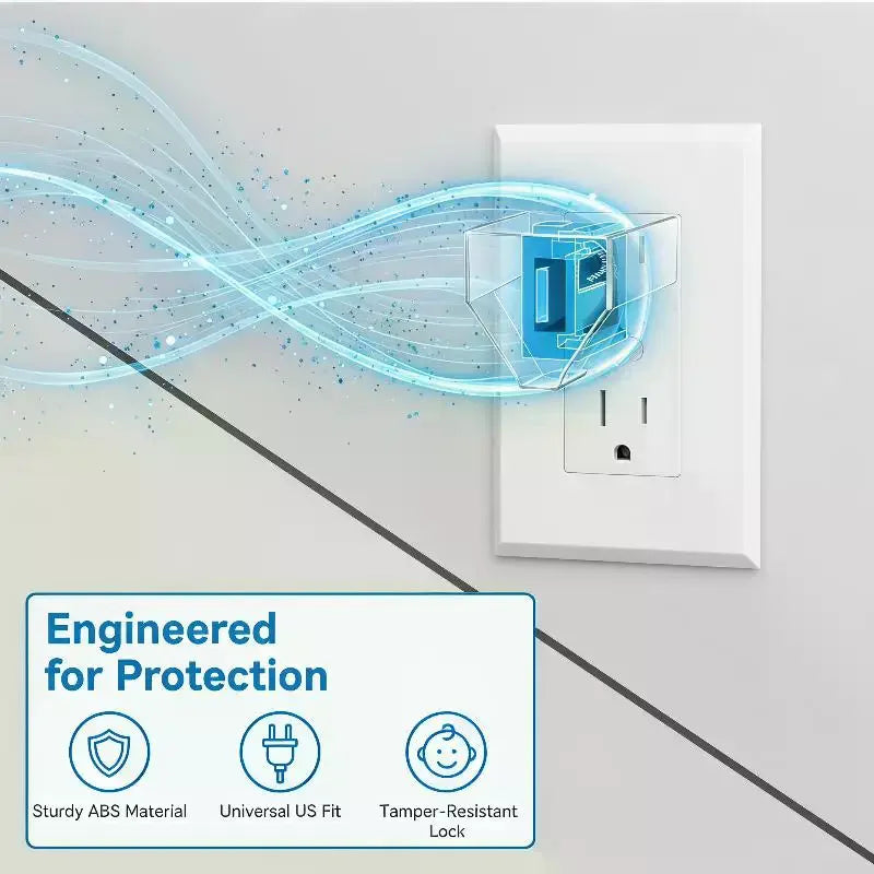 Child Proof Electrical Outlet Covers – 10 or 30 Pack