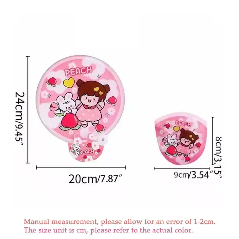 Mini Handheld Folding Fan – Portable Chinese Style Summer Fan