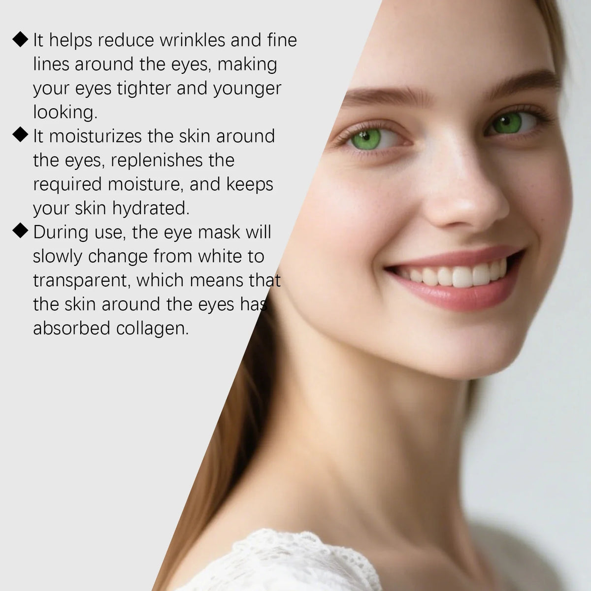 Collagen Firming Eye Patches – Dark Circles & Puffiness 8 Pairs