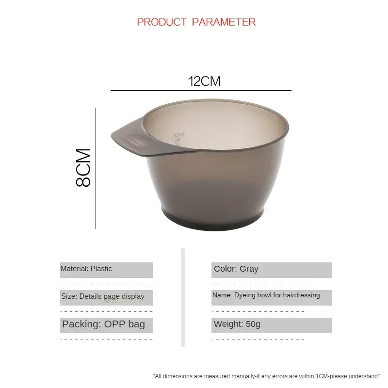 Professional Hair Color Mixing Bowl with Suction Base | Salon