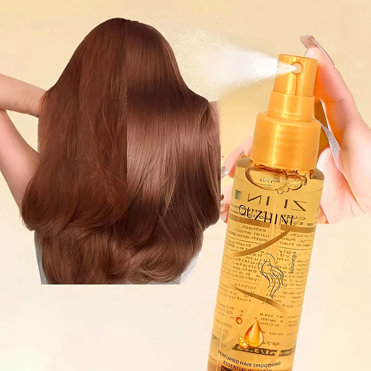 Fragrance Hair Oil Spray – Anti-Frizz & Moisturizing 100ml