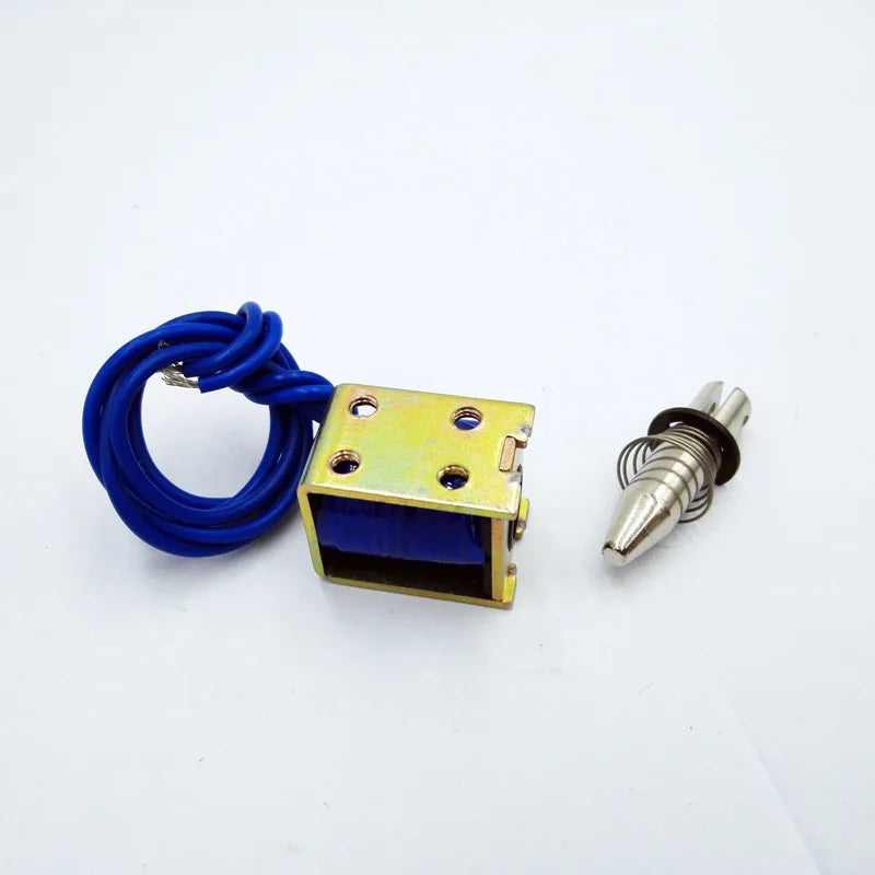 DC 12V/24V Pull Electromagnet TAU-0520 – 10mm Travel 400g