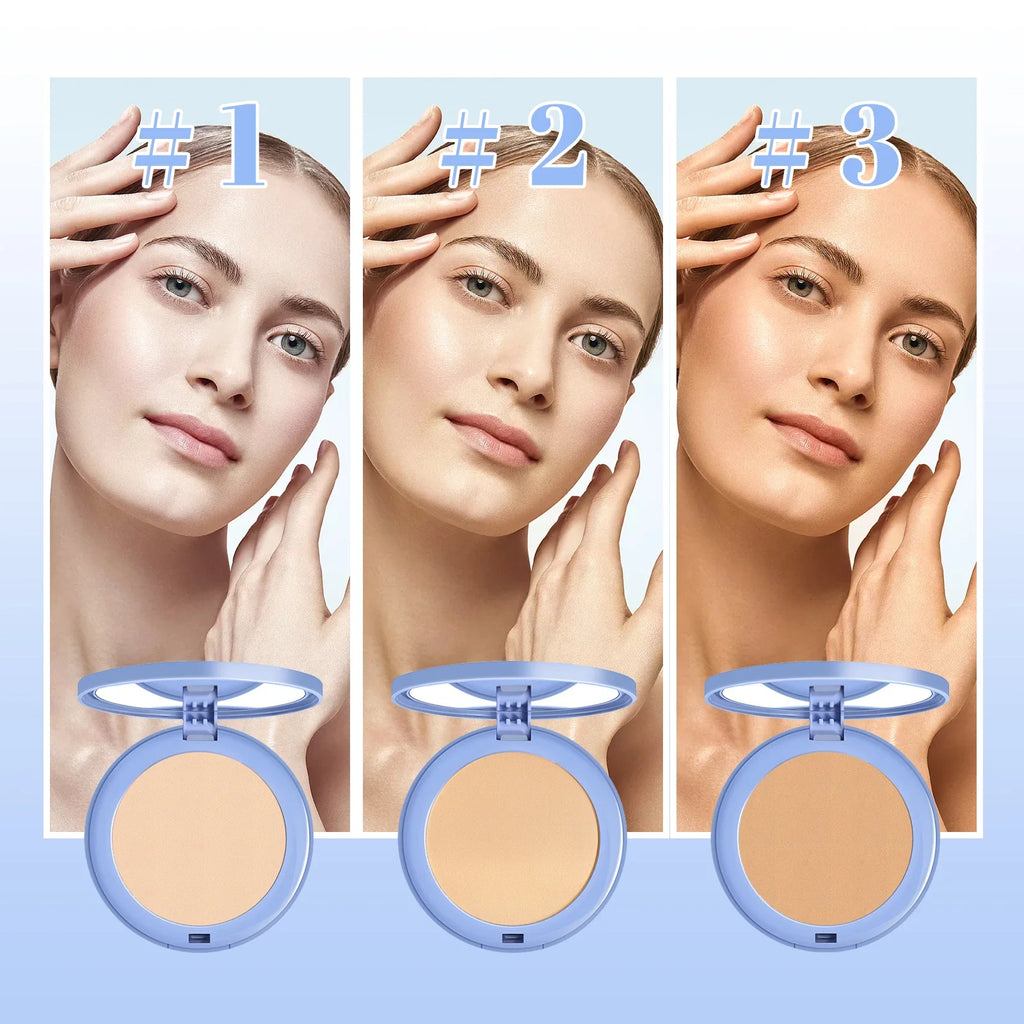 Ouhoe Setting Powder Compact – Natural Flawless Finish