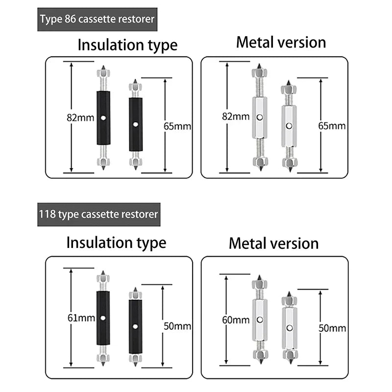 10-Pack Wall Switch Socket Cassette Repair Kit with Wrench