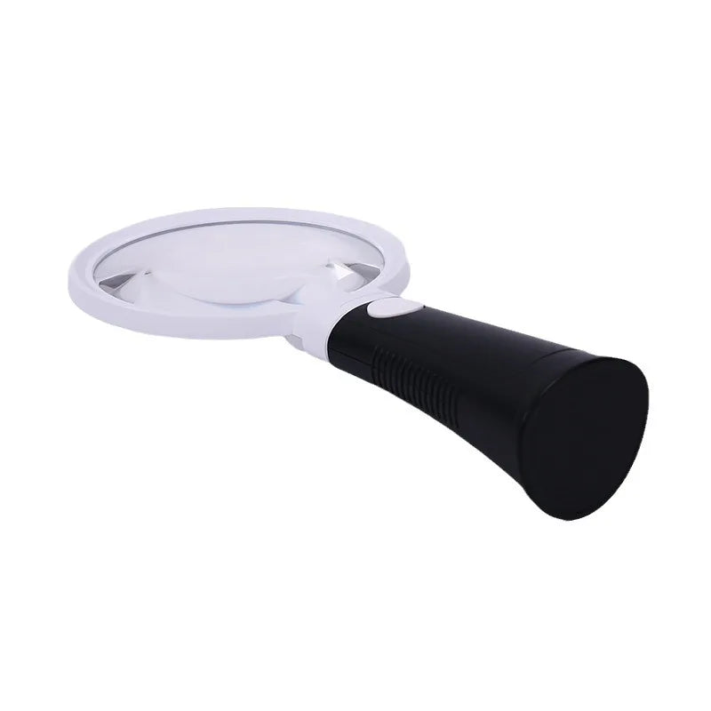 LED Magnifying Mirror 10X 30X with Heating, Cooling & 12 LEDs