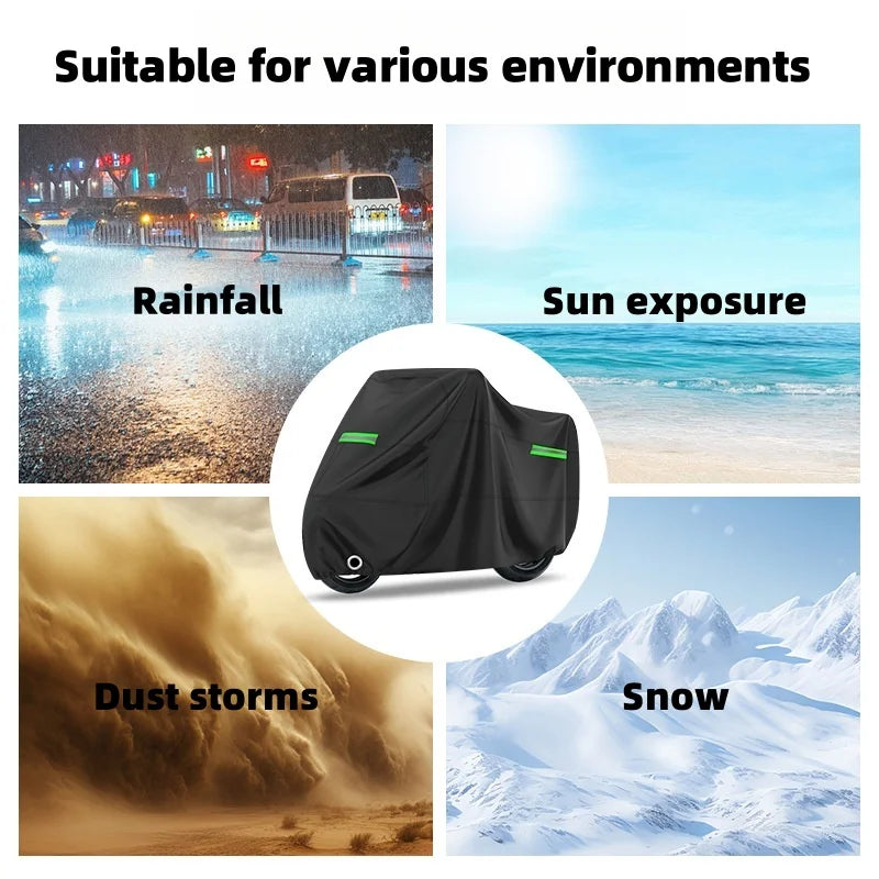 Waterproof Motorcycle & Bicycle Cover | All-Weather Protection