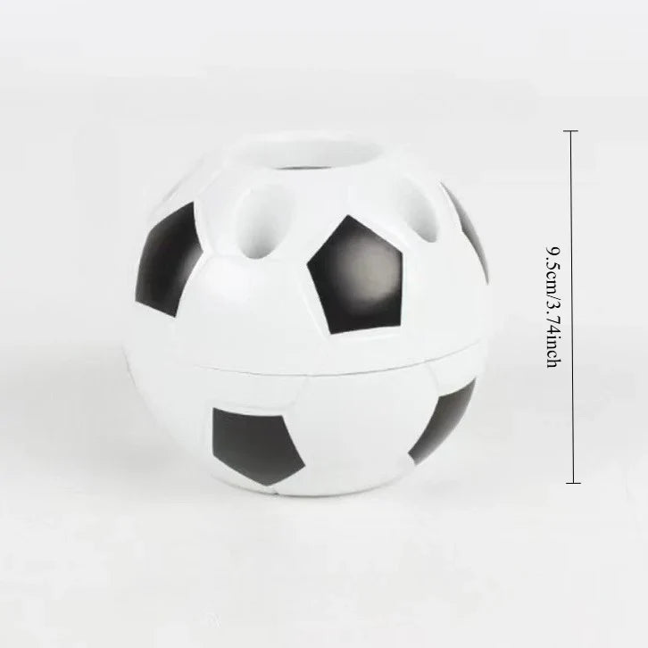 Soccer Ball Pen Pencil & Toothbrush Holder | Desk Organizer