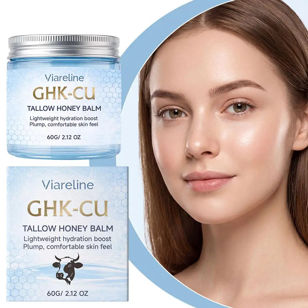 GHK-Cu Copper Peptide Tallow Balm Day & Night Cream | 60g