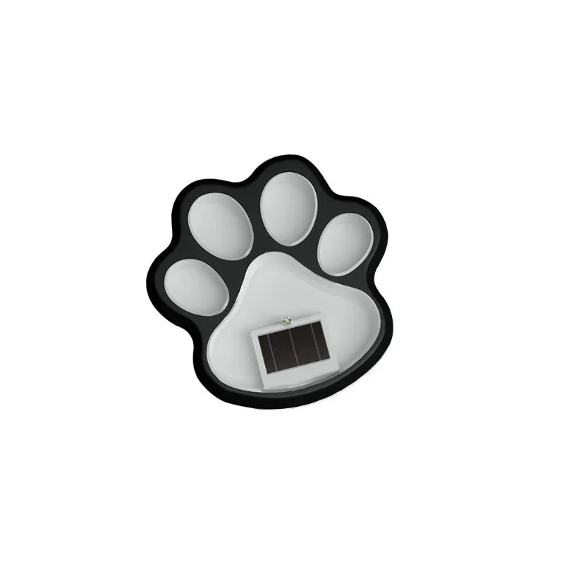 Solar Dog Paw Print LED Garden Ground Light | Outdoor Decor