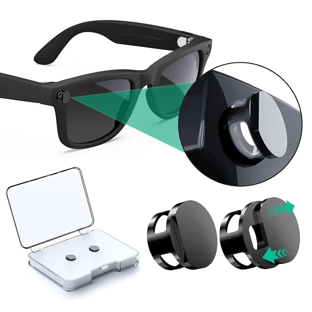 LED Light Blocker Cover for Ray-Ban Meta Smart Glasses
