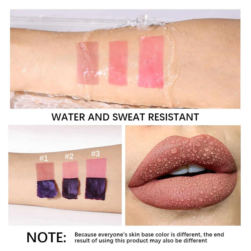 Lakerain Peel Off Lip Stain – Waterproof Matte Tint 3 Colors