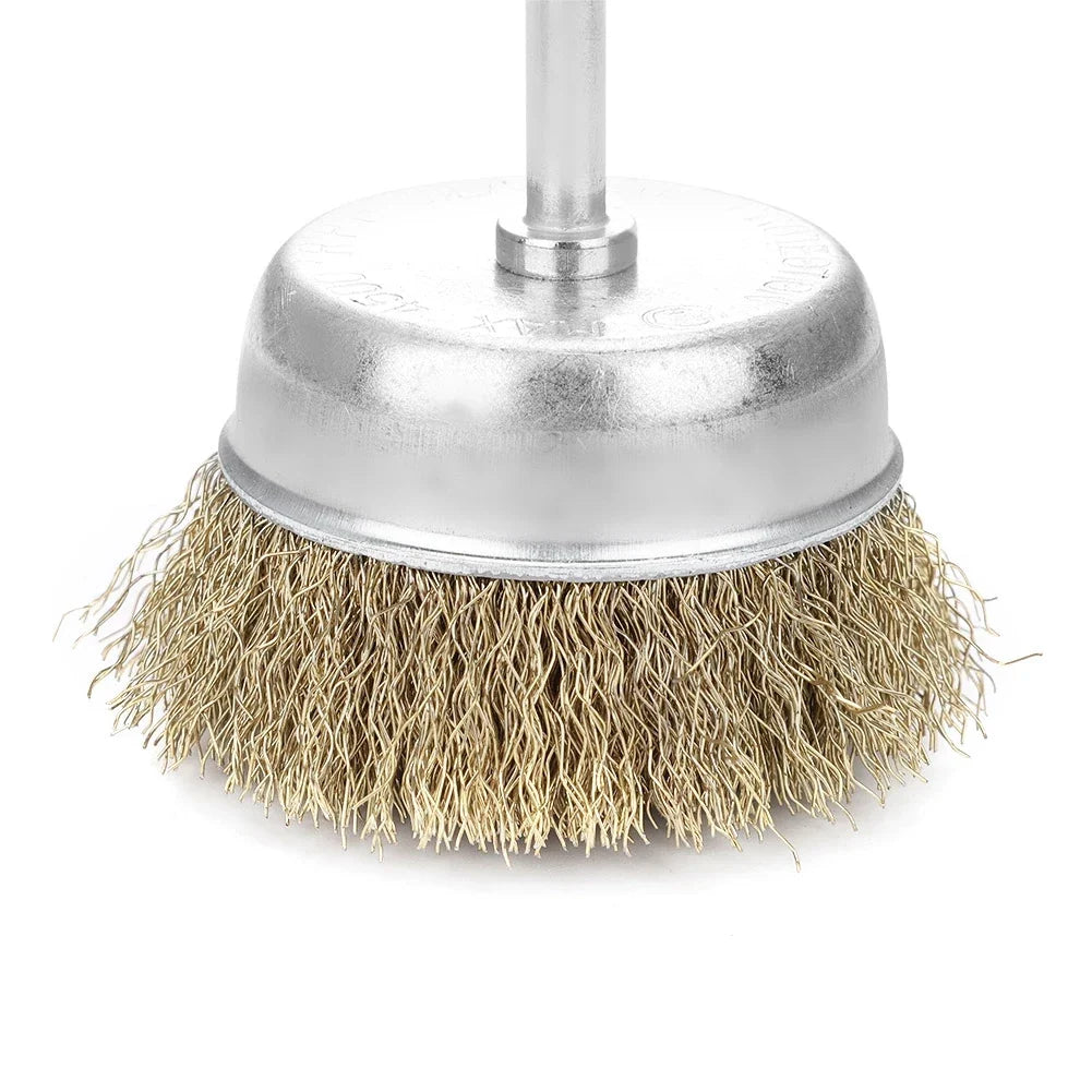 Wire Brush Cup Flat Brushes Drill Wheel Tools